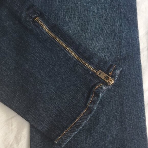 J Brand Phoebe Rookie Low Rise Dark Wash Jeans Size 27 NWOT - Picture 3 of 8